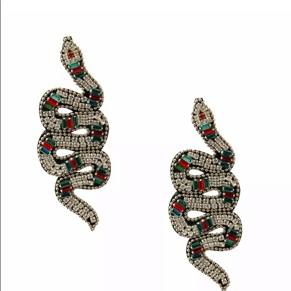 gucci earrings snake